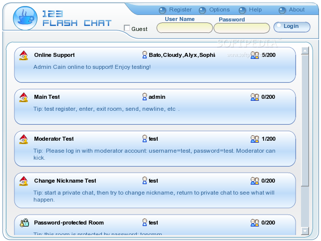 123 flash chat v10.0 nulled
