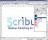 Scribus - The main window, where users can edit documents and publish them
