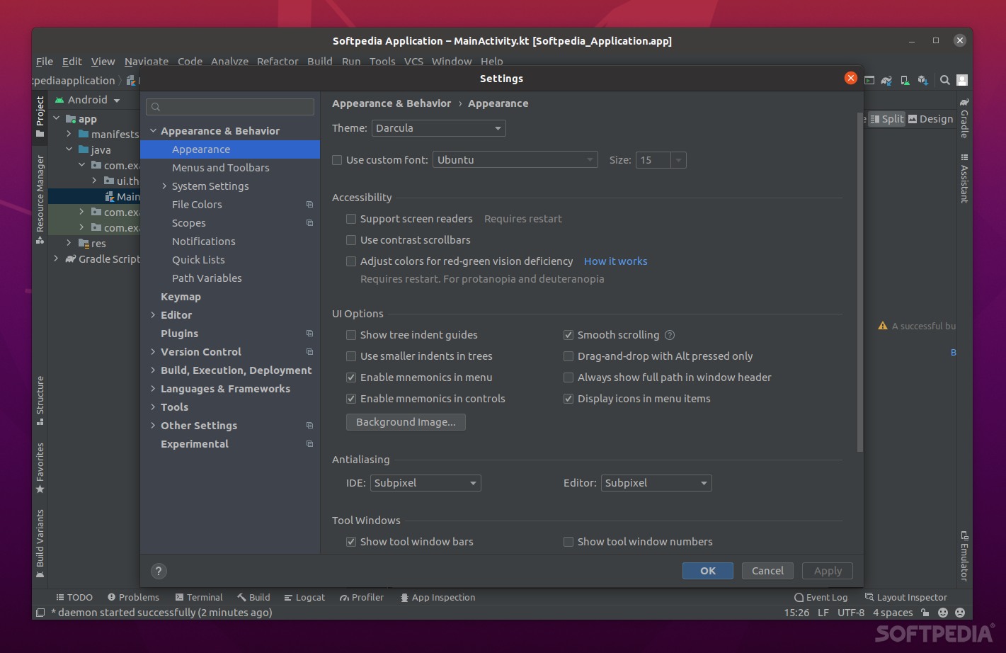 download android studio for linux