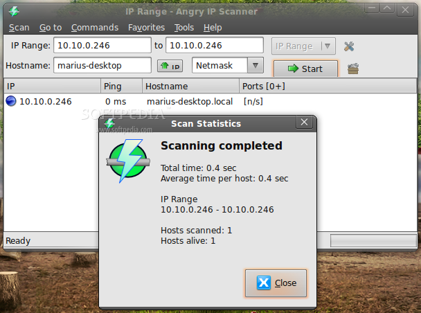 linux ipscanner