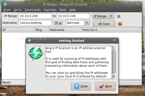 lan scanner linux