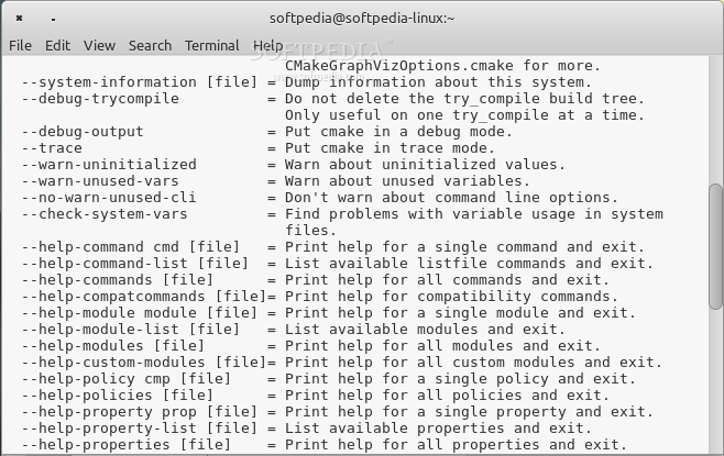 installing cmake linux command line