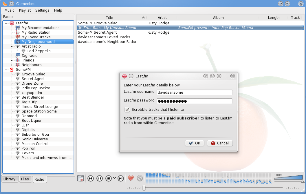 Clementine 1.4.0 RC1 (892) instal