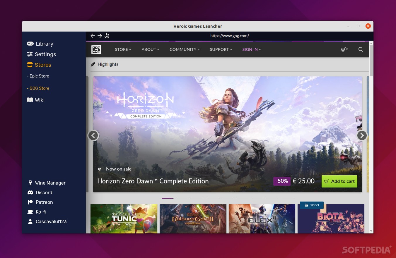 Heroic Games Launcher is a new unofficial Epic Games Store for Linux