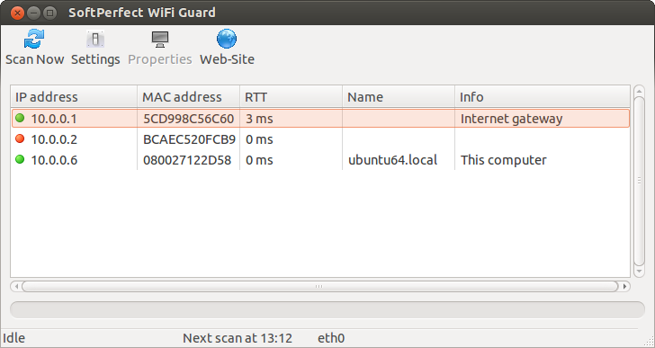 SoftPerfect WiFi Guard 2.2.1 download the new version