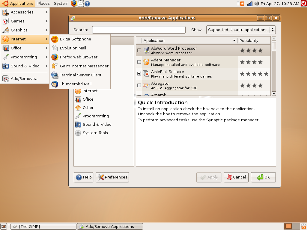 ubuntu 7.04