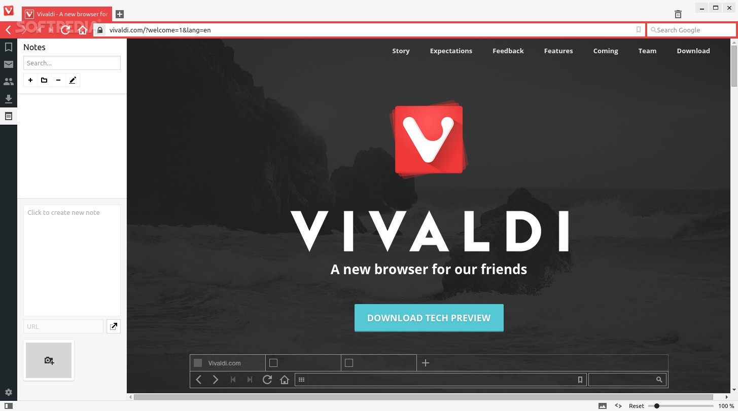 Vivaldi 6.1.3035.204 download the new