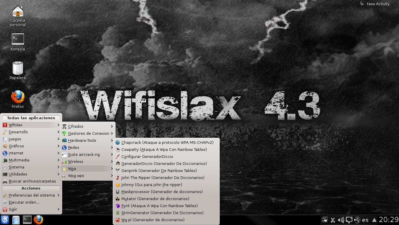 Descargar wifislax 4.13.1 iso 64 bits