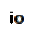 Io programming language icon