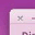 elementary pink & purple icon