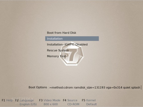 ALT Linux SysV-TDE screenshot