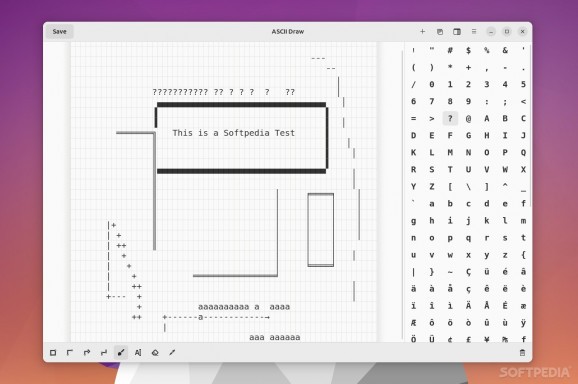 ASCII Draw screenshot