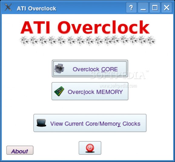 ATI Overclock screenshot