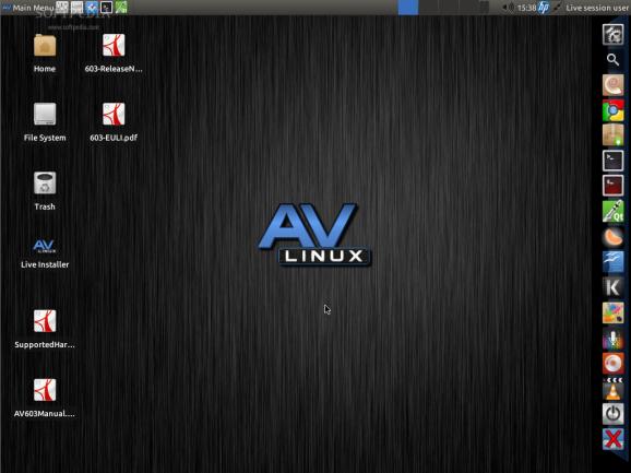 AV Linux screenshot