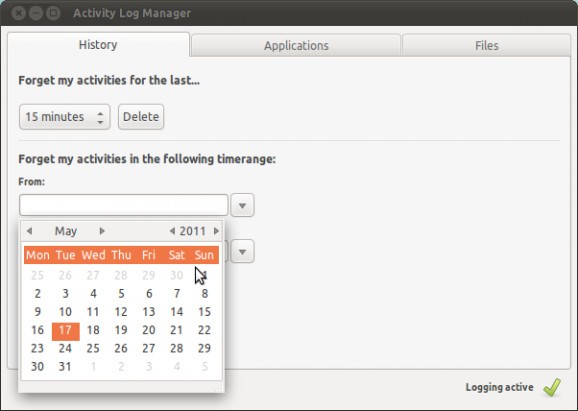 Activity Log Manager screenshot
