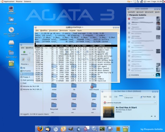 Agata screenshot