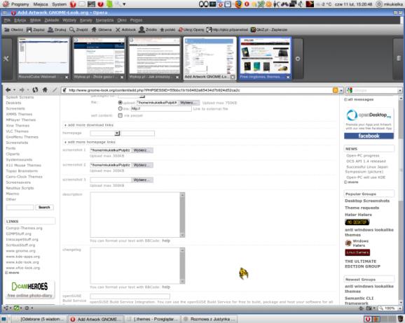 Amiga Ubuntunized screenshot