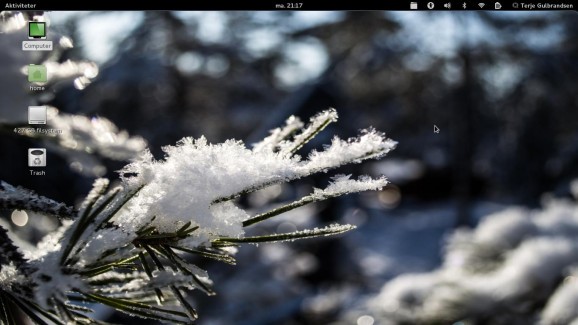 Aperture Linux screenshot