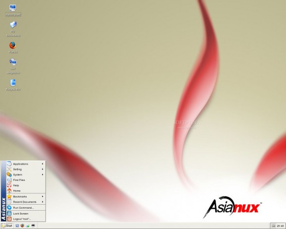 Asianux screenshot