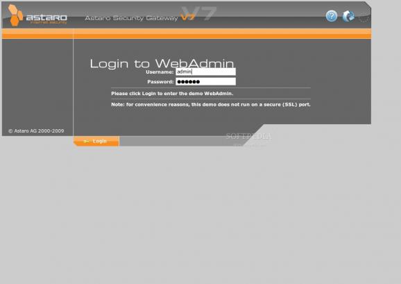 Astaro Security Linux screenshot