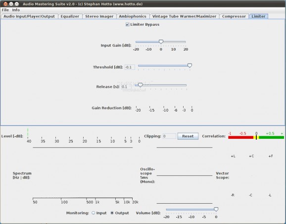 Audio Mastering Suite screenshot