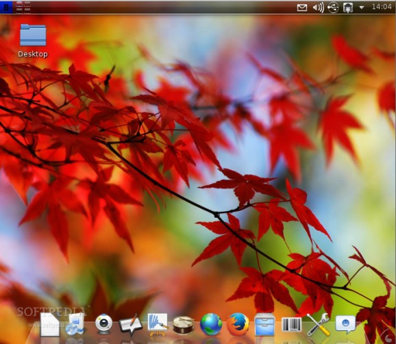B Linux OS screenshot