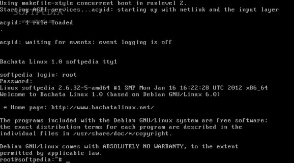 Bachata Linux screenshot