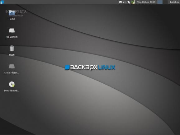 BackBox Linux screenshot