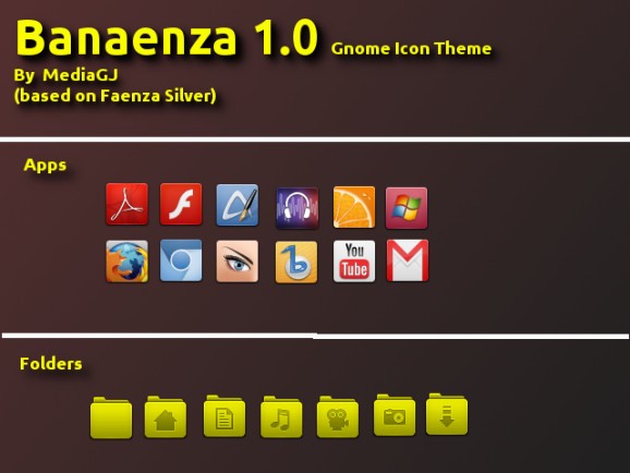 Banaenza (Faenza Yellow) screenshot