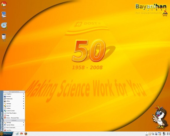Bayanihan Linux Government Edition screenshot