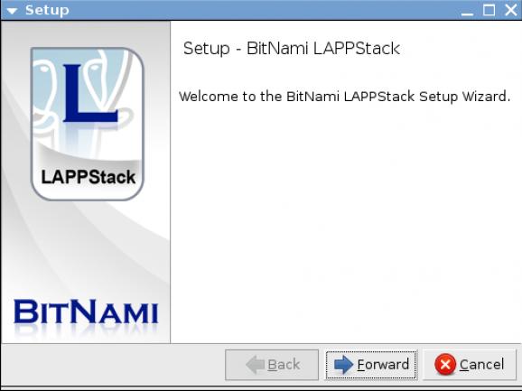Bitnami LAPP Stack screenshot