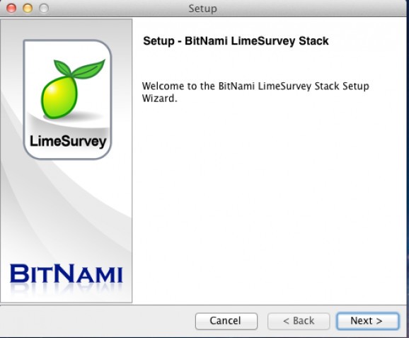 Bitnami LimeSurvey Stack screenshot
