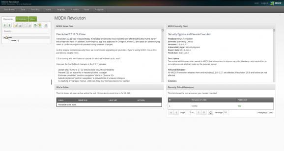 Bitnami MODX Stack screenshot