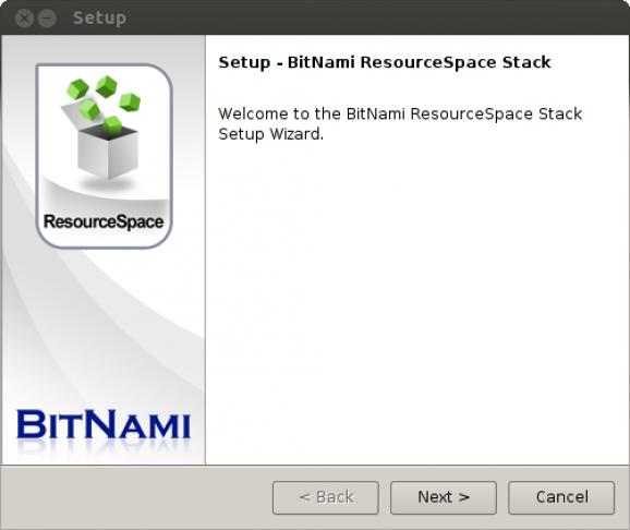 Bitnami ResourceSpace Module screenshot