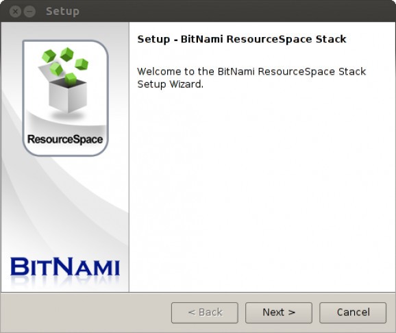 Bitnami ResourceSpace Stack screenshot
