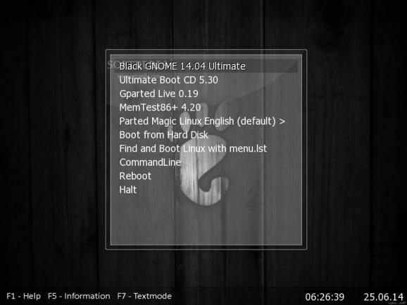 Black GNOME Ultimate Edition screenshot