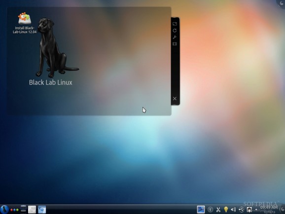Black Lab Linux KDE screenshot