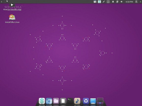 Blu Linux screenshot