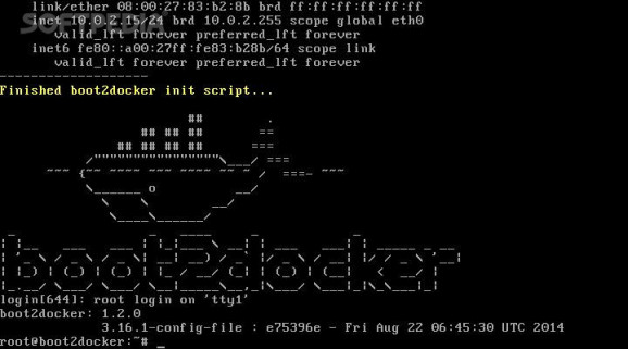 Boot2Docker screenshot