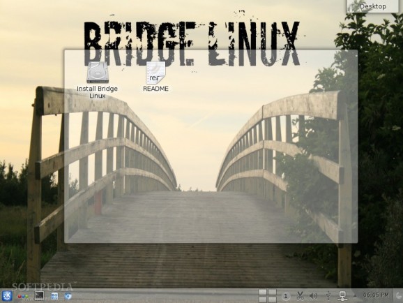 Bridge Linux KDE screenshot