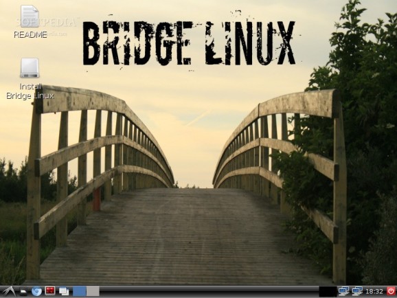 Bridge Linux LXDE screenshot