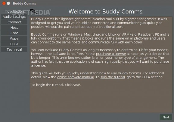 Buddy Comms screenshot