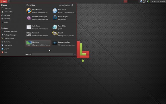 Burhani Linux screenshot