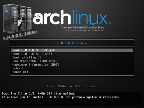 C.H.A.O.S. Linux screenshot
