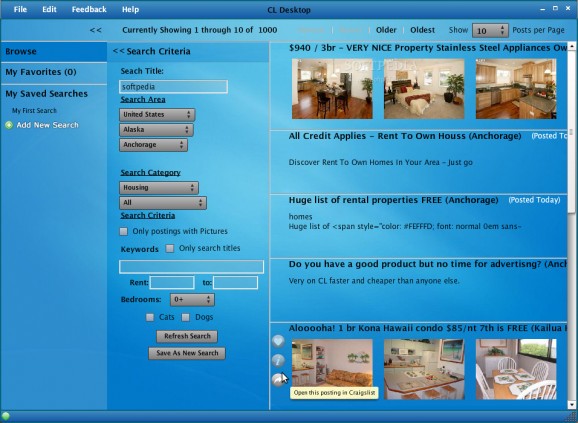 CL Desktop screenshot