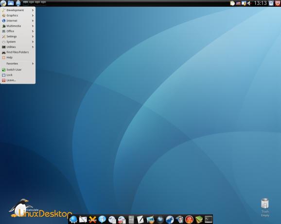Calculate Linux Scratch Server screenshot