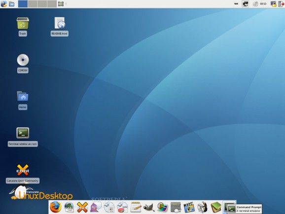 Calculate Linux Desktop Xfce screenshot