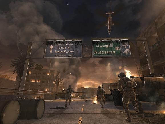 Call of Duty 4: Modern Warfare Server screenshot