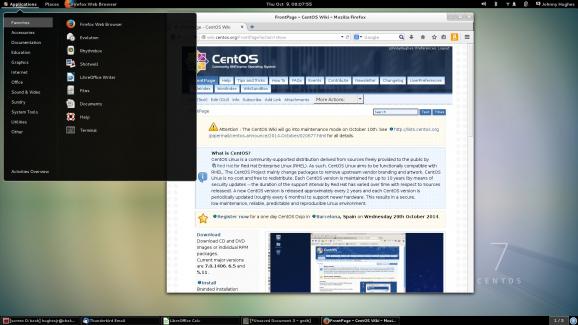 CentOS Stream screenshot