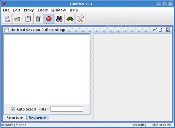 Charles Web Debugging Proxy screenshot